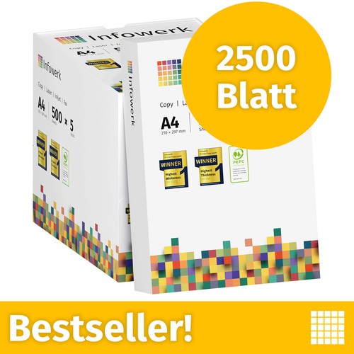 Druckerpapier 2500 blatt - druckerpapier,