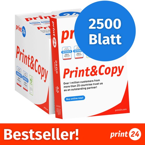Druckerpapier 2500 blatt - a4,