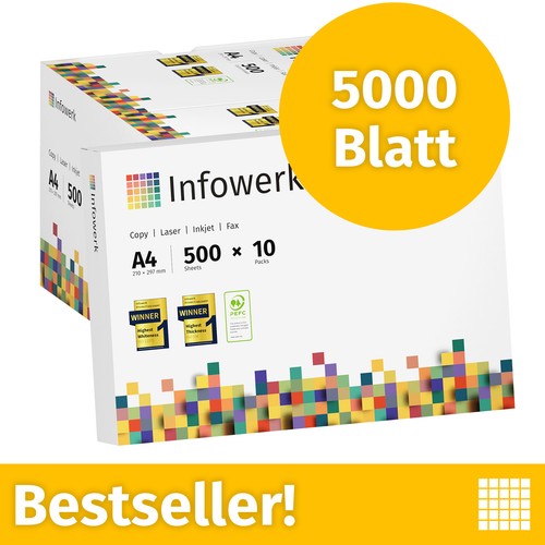 Druckerpapier 5000 blatt - druckerpapier,
