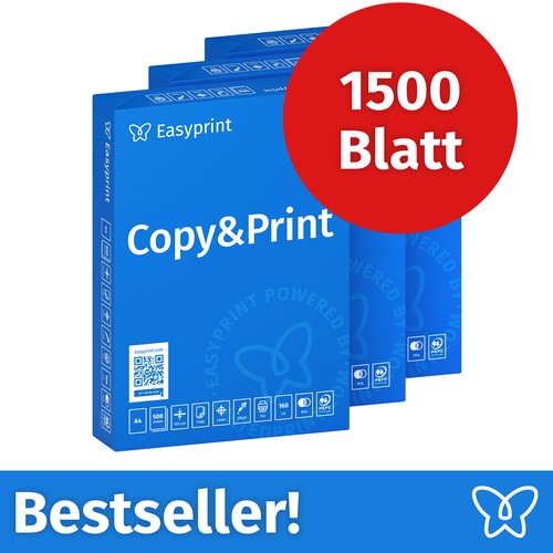 Druckerpapier 1500 blatt - a4,