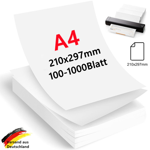 100 1000 blatt - 100-1000, thermopapier