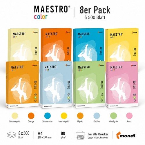 8er pack farbpapier - pack,