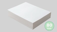 80 Blatt Druckerpapier DIN A4