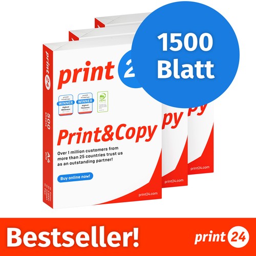 Druckerpapier 1500 blatt - a4,